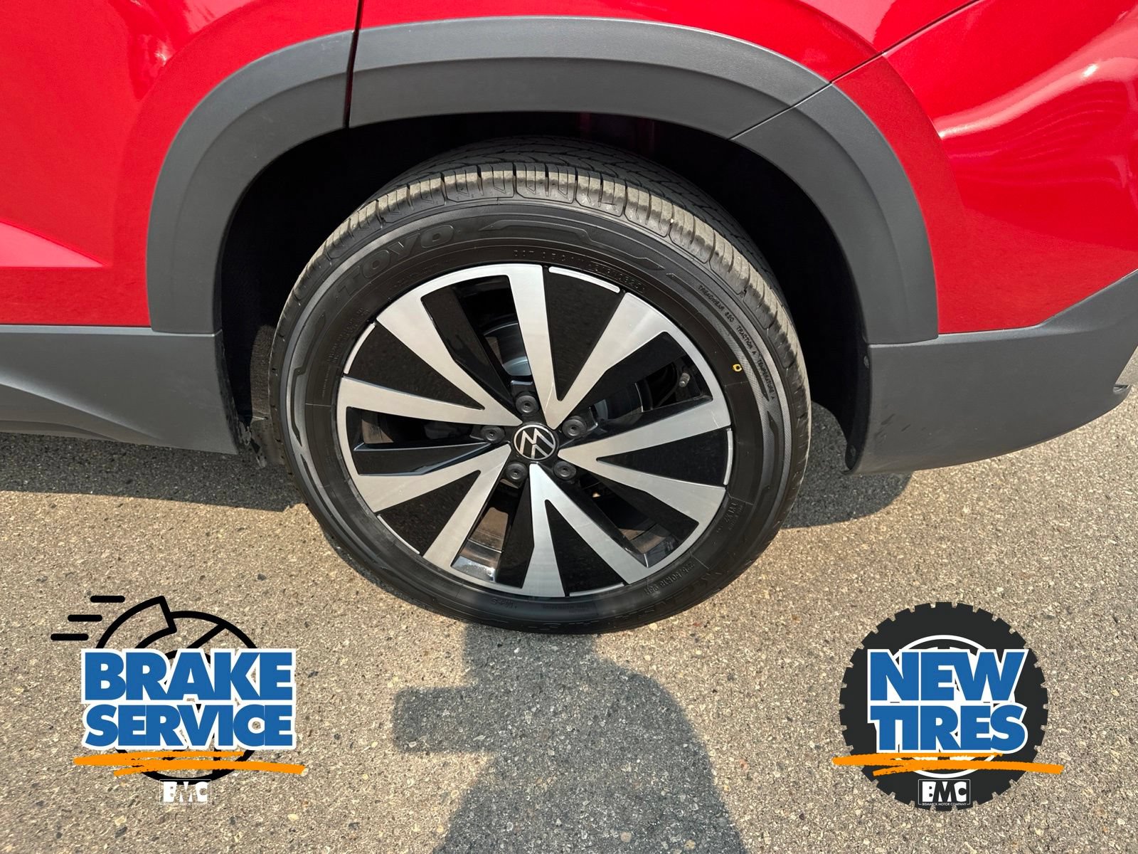 Certified 2023 Volkswagen Taos SE w/ Panoramic Sunroof Package AWD/4WD image 9