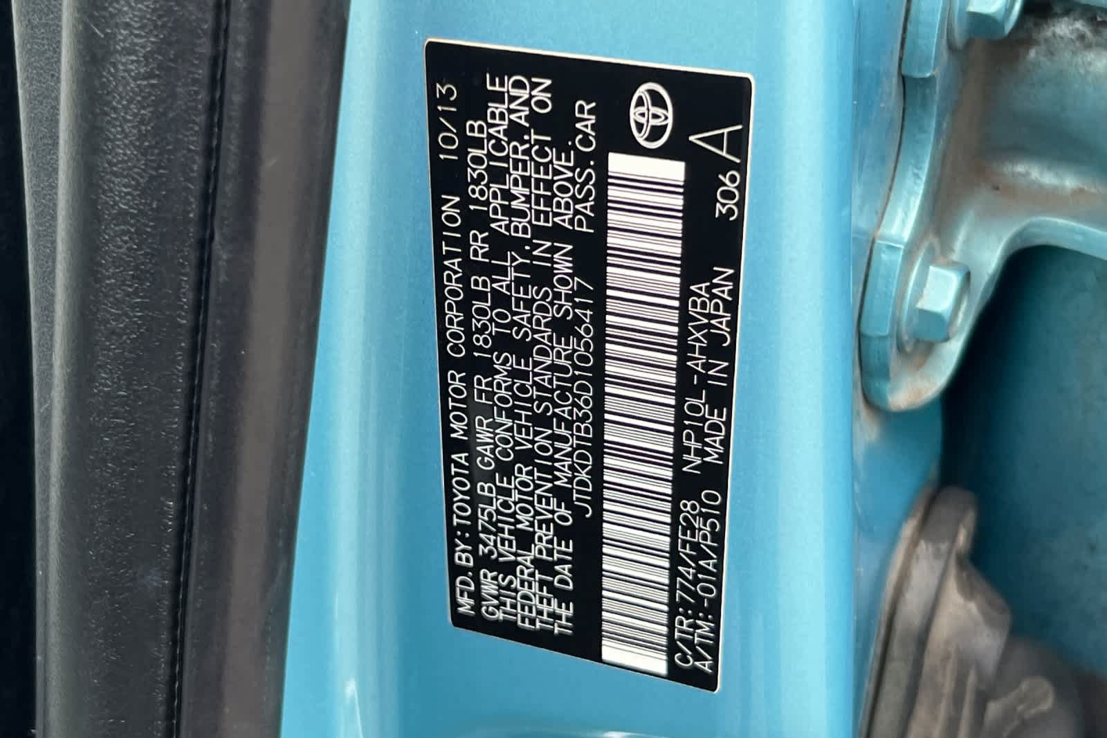 Used 2013 Toyota Prius C One FWD image 30