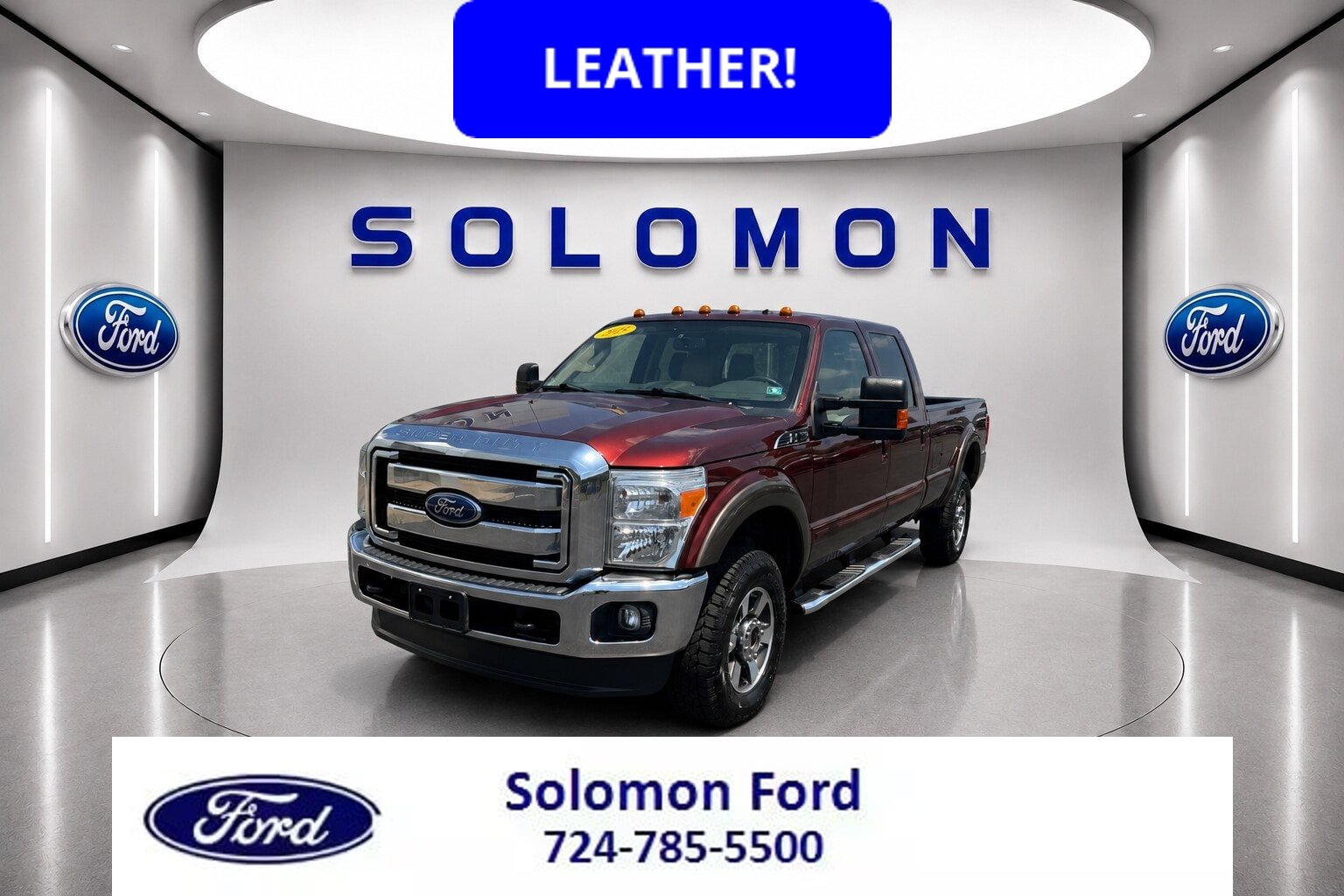 Used 2015 Ford F250 Lariat w/ Lariat Interior Package AWD/4WD image 1