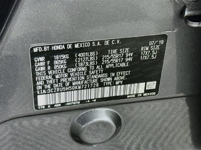 Used 2019 Honda HR-V EX image 37