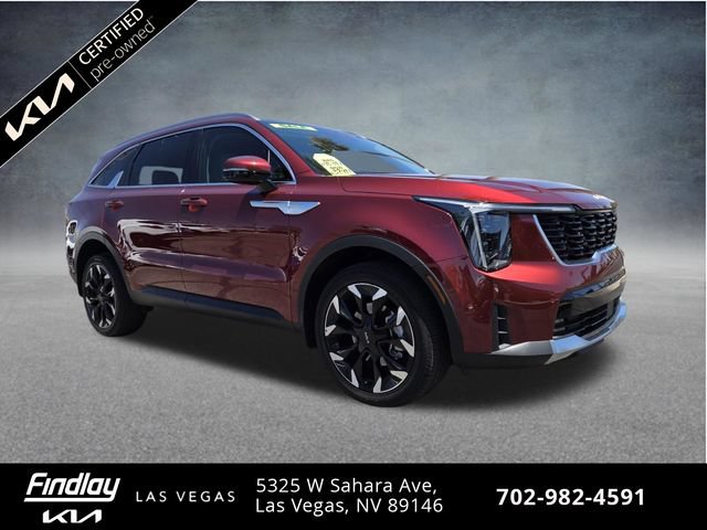 Certified 2025 Kia Sorento EX w/ Panoramic Sunroof Package AWD/4WD image 3