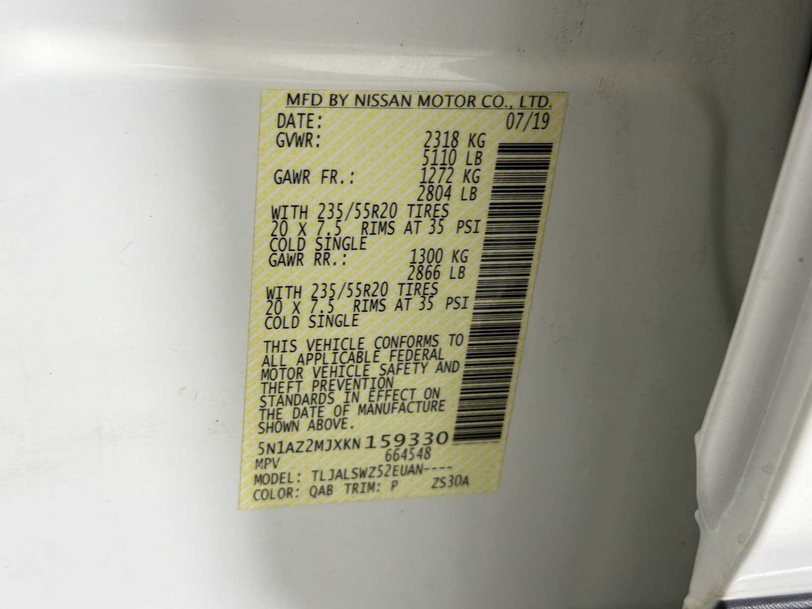 Used 2019 Nissan Murano Platinum image 36