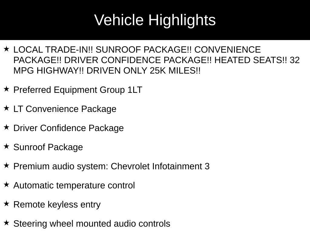 Used 2025 Chevrolet Trax LT w/ Sunroof Package image 34