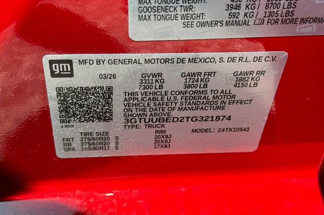 New 2026 GMC Sierra 1500 SLE w/ Preferred Package AWD/4WD image 33