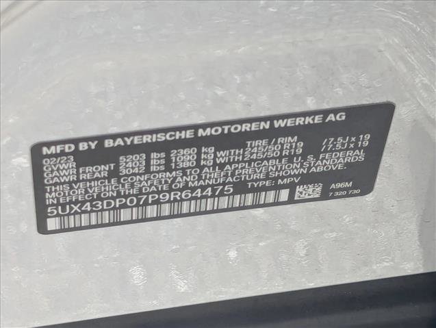 Certified 2023 BMW X3 sDrive30i w/ Convenience Package RWD image 22