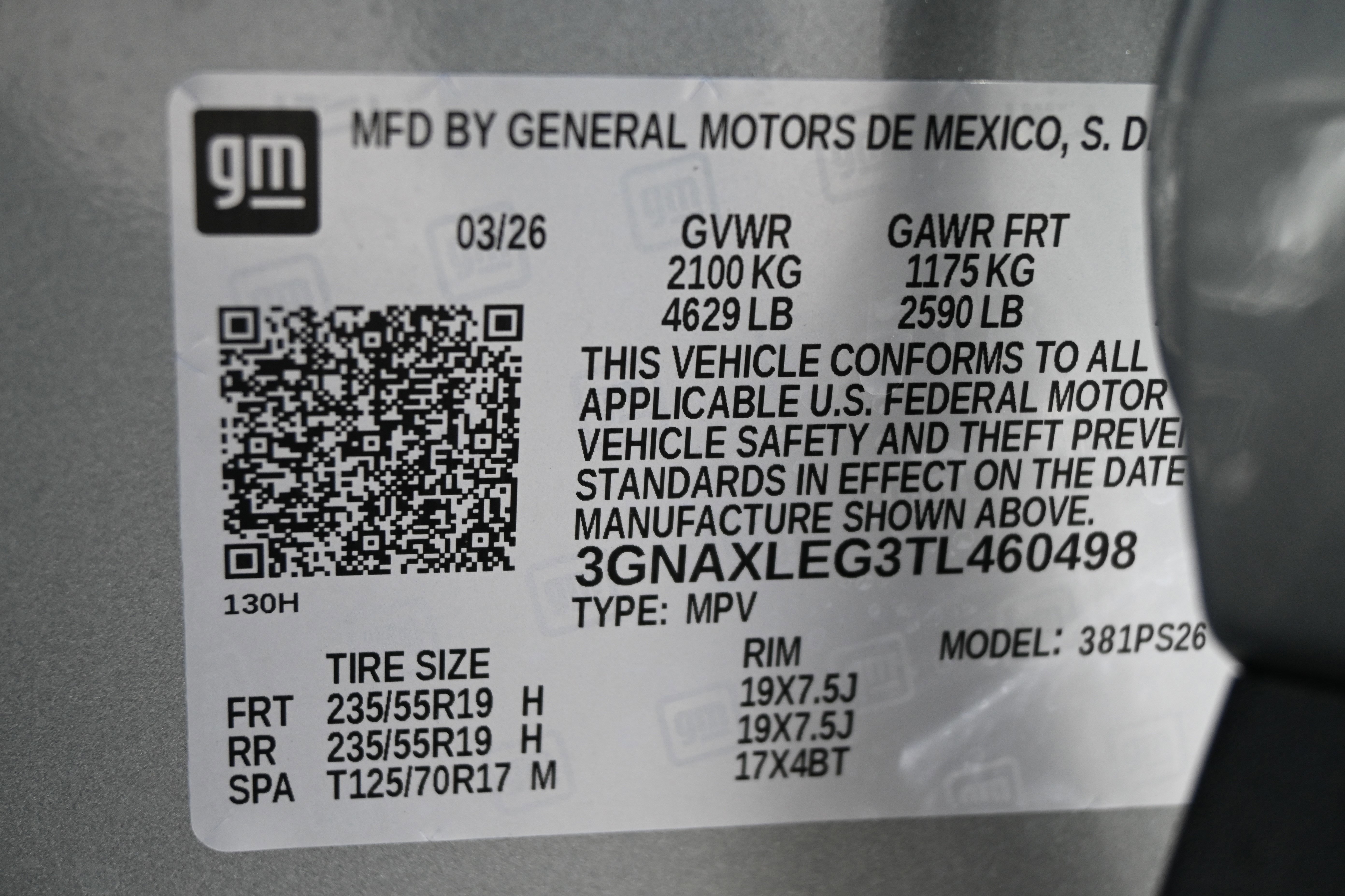 Used 2026 Chevrolet Equinox RS w/ Convenience Package III image 37