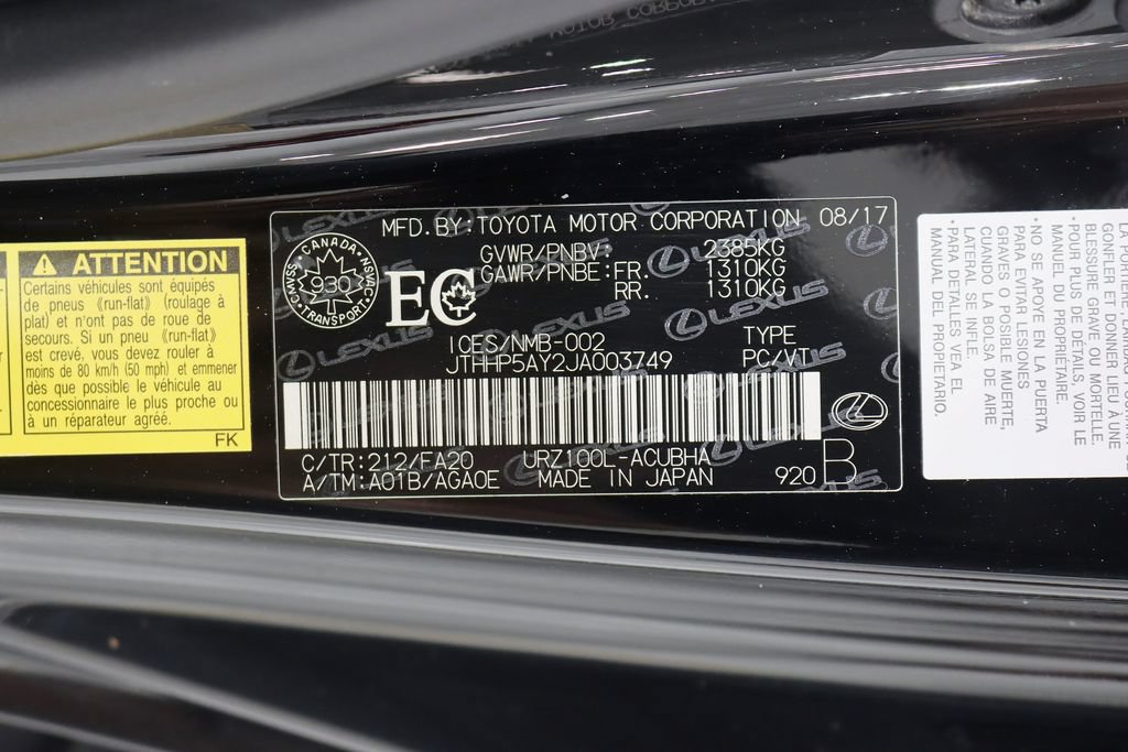 Used 2018 Lexus LC 500 Coupe RWD image 37