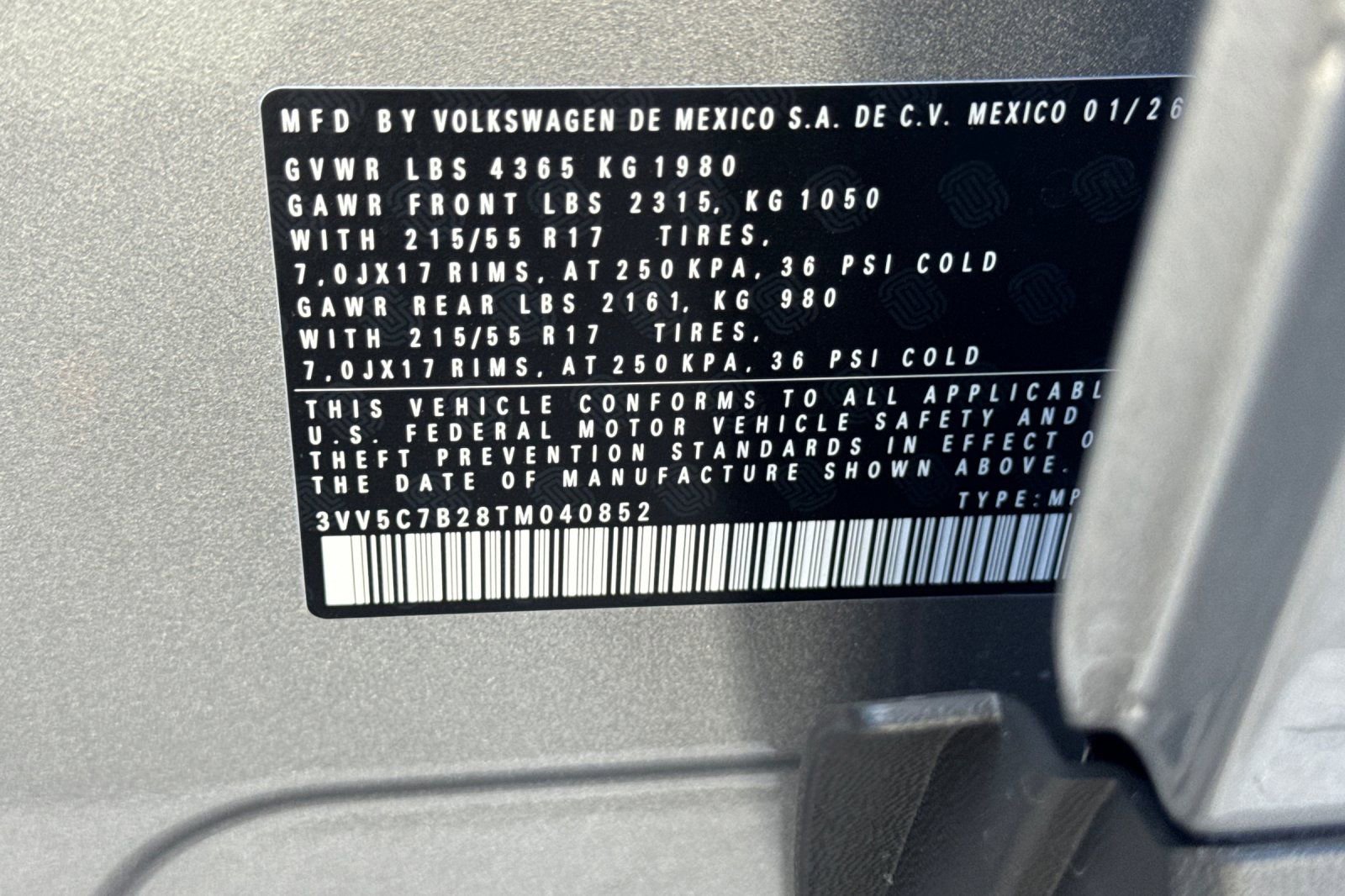 New 2026 Volkswagen Taos S FWD image 23