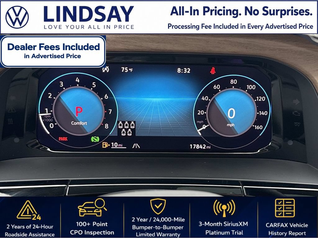 Used 2024 Volkswagen Atlas SE w/ Panoramic Sunroof Package AWD/4WD image 25