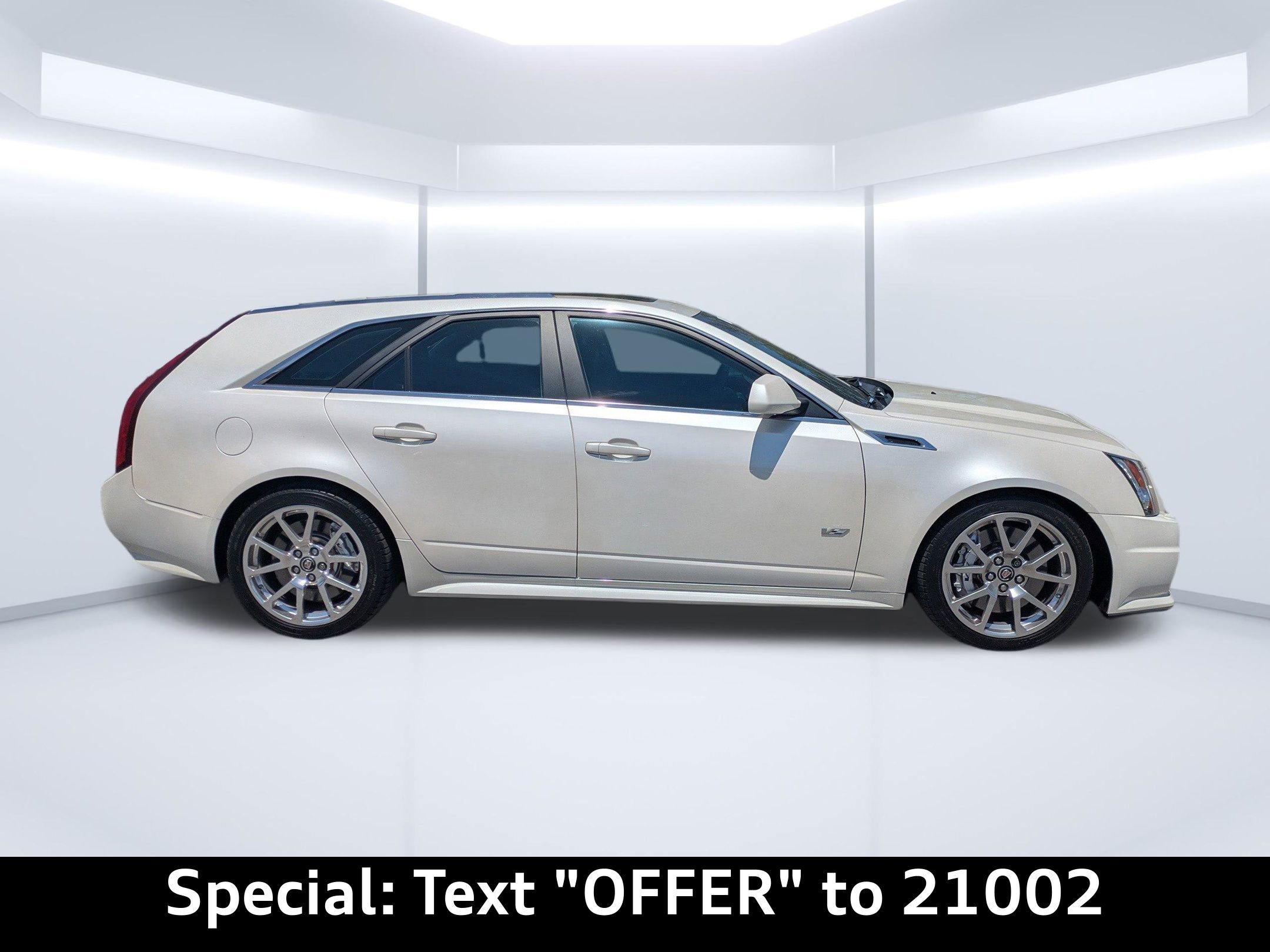 Used 2012 Cadillac CTS V w/ Wood Trim Package RWD image 2