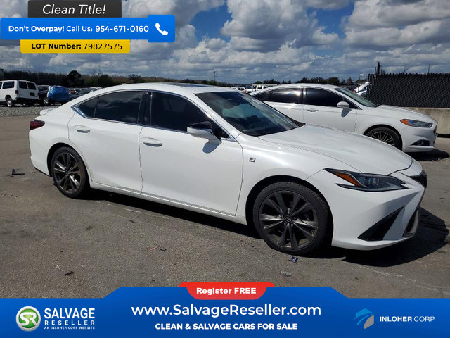 Used 2019 Lexus ES 350 F Sport w/ Accessory Package 2 FWD image 5