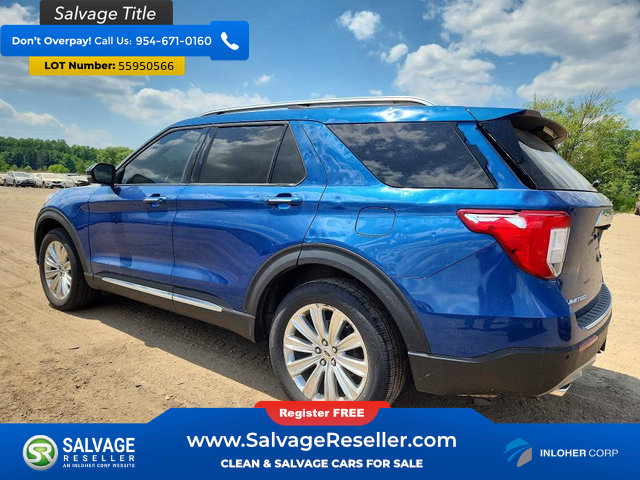 Used 2022 Ford Explorer Limited w/ Equipment Group 301A AWD/4WD image 3