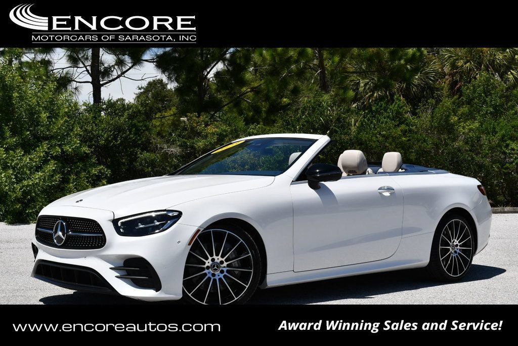 Used 2023 Mercedes-Benz E 450 Cabriolet w/ AMG Line image 1