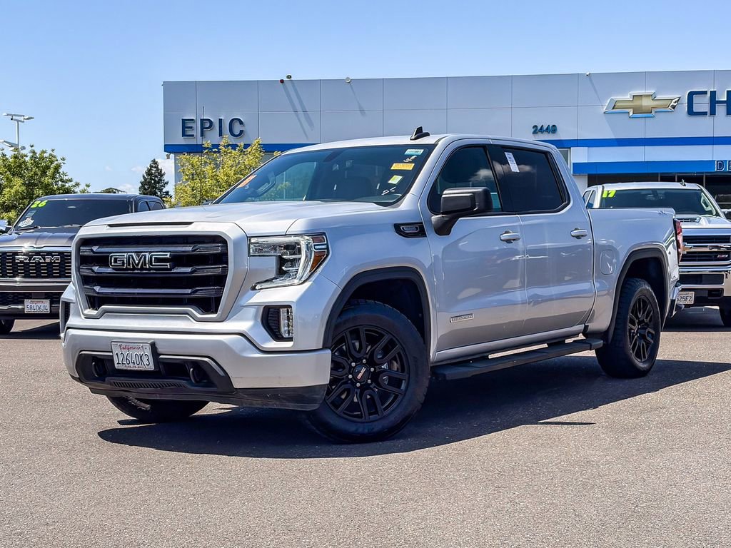 Used 2021 GMC Sierra 1500 Elevation w/ LPO, Elevation Black Package AWD/4WD image 1