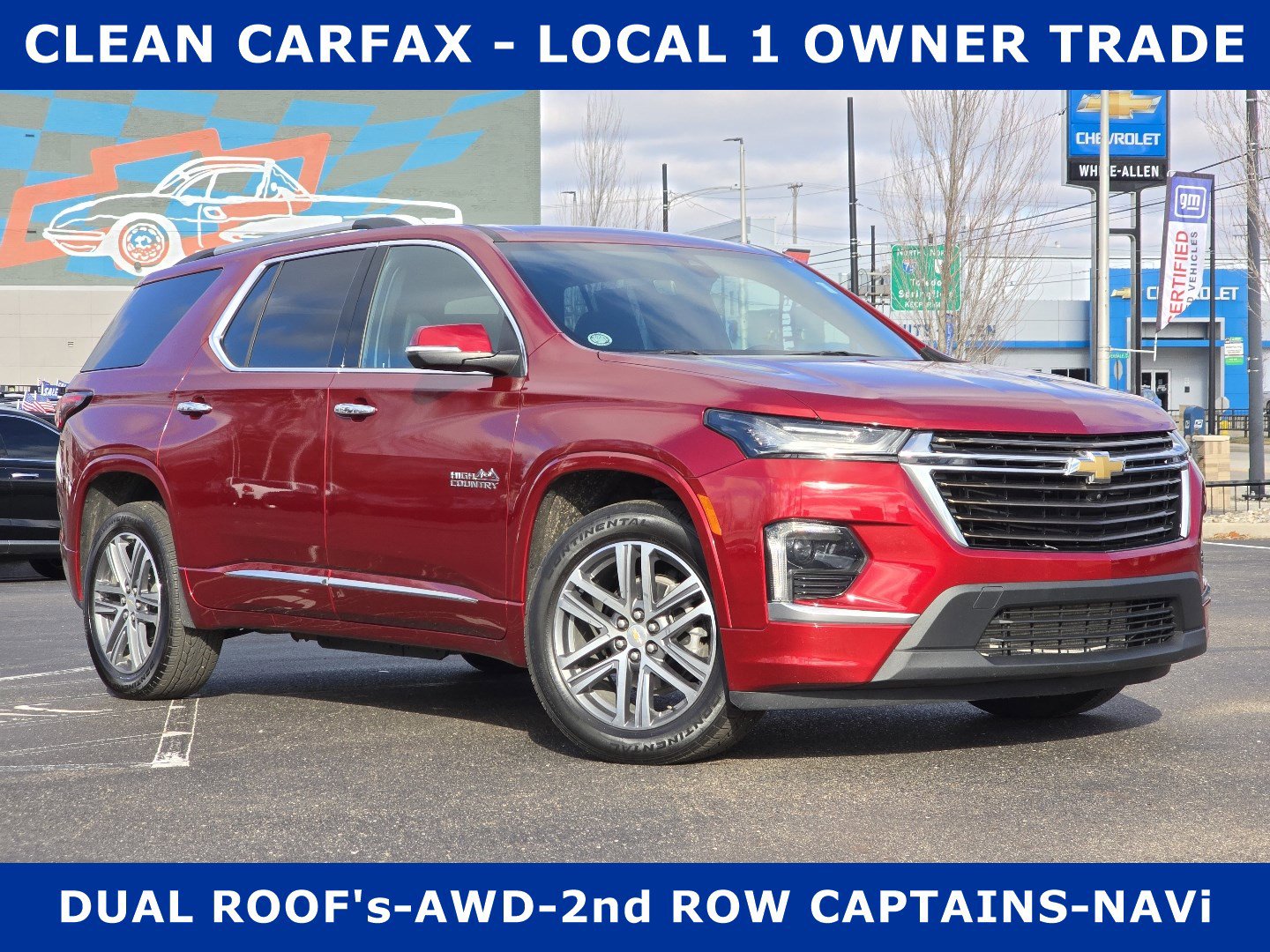 Used 2022 Chevrolet Traverse High Country