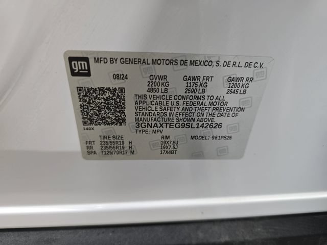 Used 2025 Chevrolet Equinox RS w/ Safety and Technology Package AWD/4WD image 39