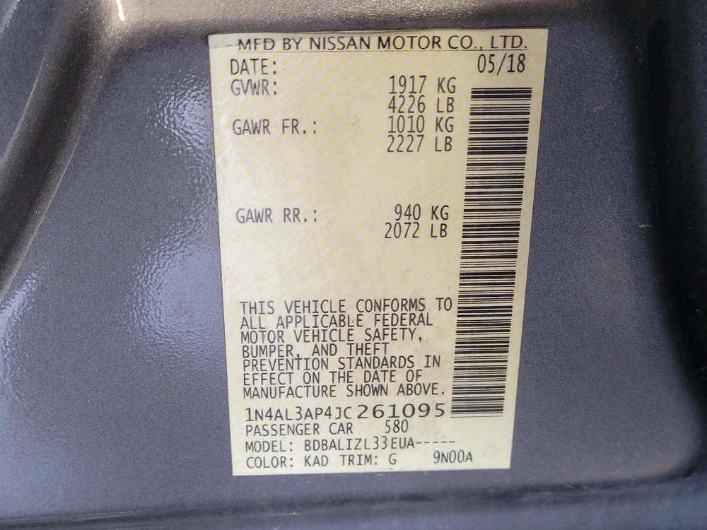 Used 2018 Nissan Altima 2.5 SV image 33