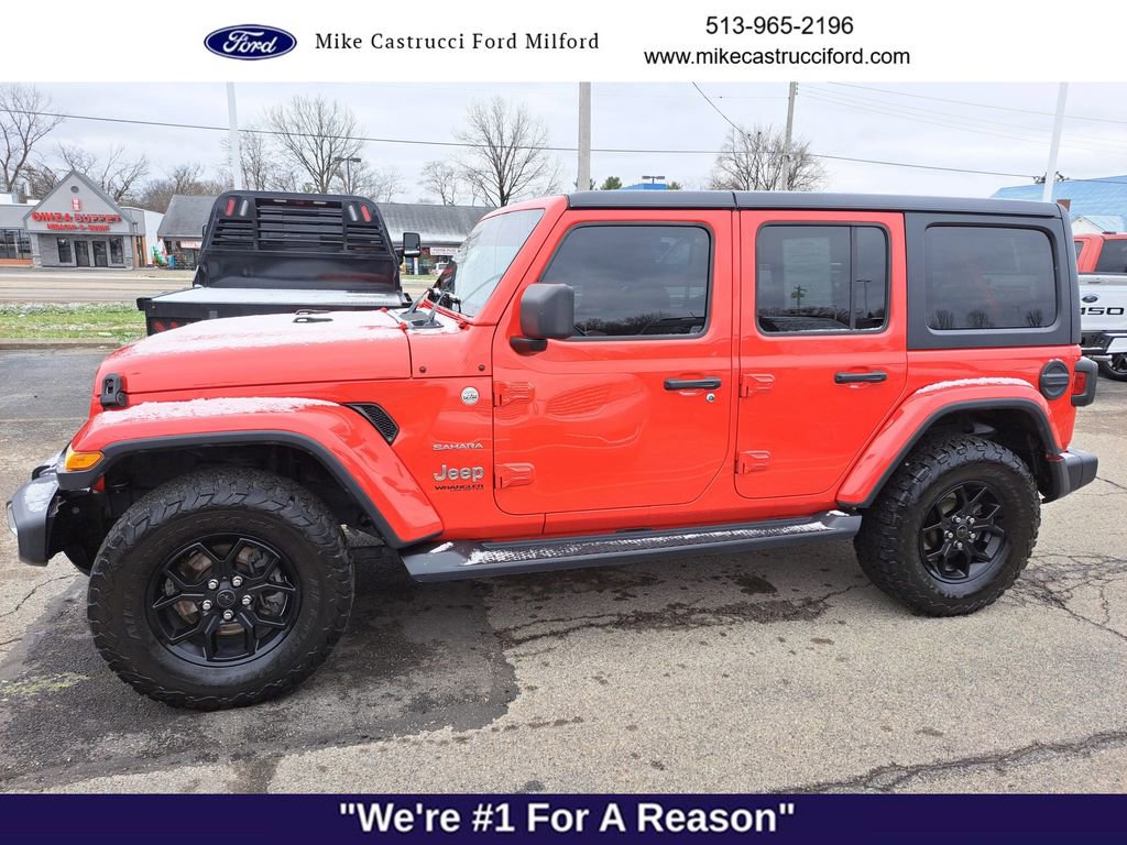 Used 2020 Jeep Wrangler Unlimited Sahara image 2