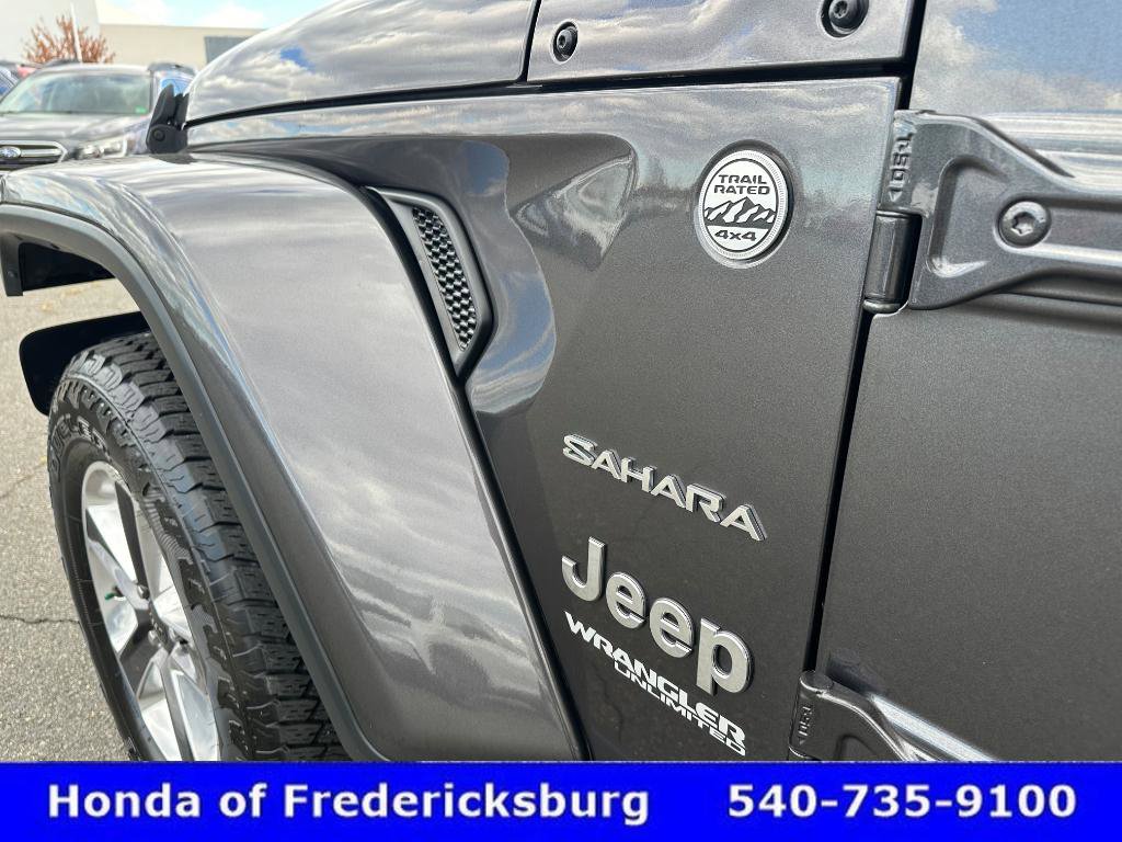 Used 2020 Jeep Wrangler Unlimited Sahara image 11