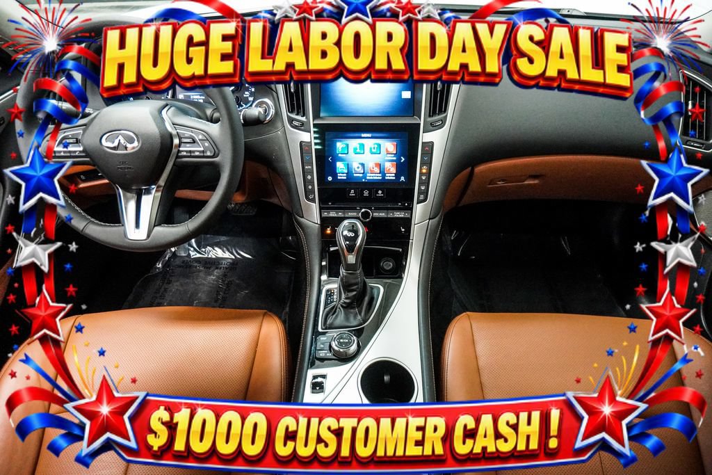 Used 2023 INFINITI Q50 Luxe w/ Cargo Package RWD image 12
