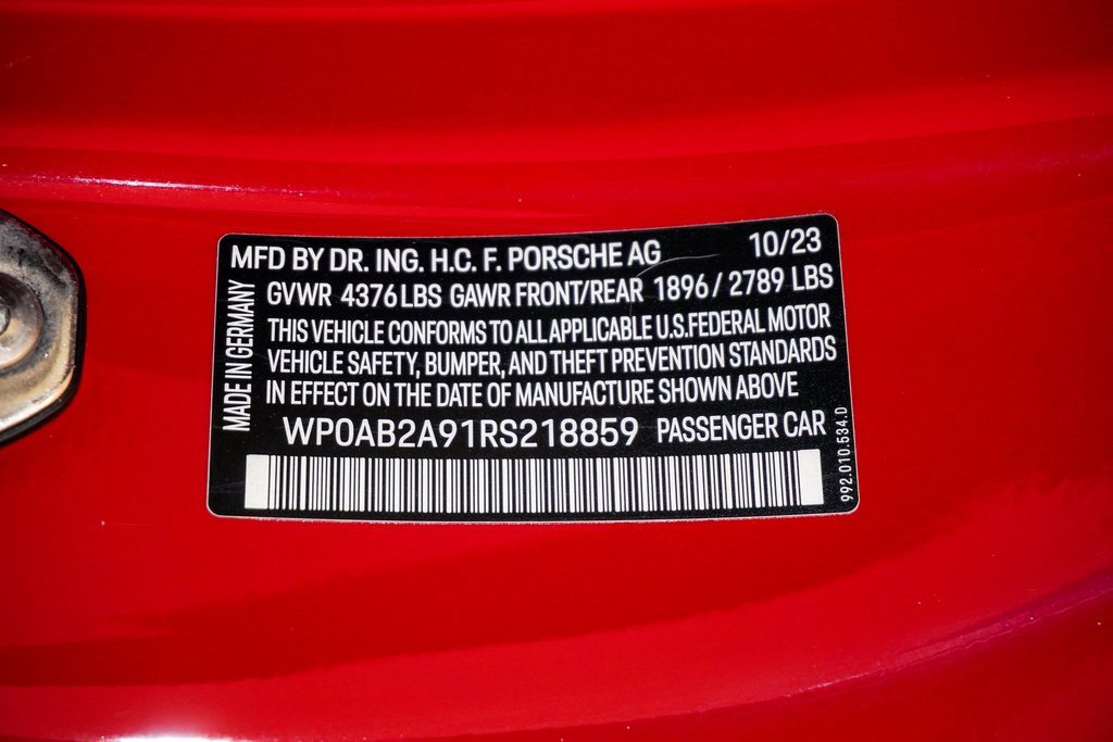 Certified 2024 Porsche 911 Carrera GTS image 37