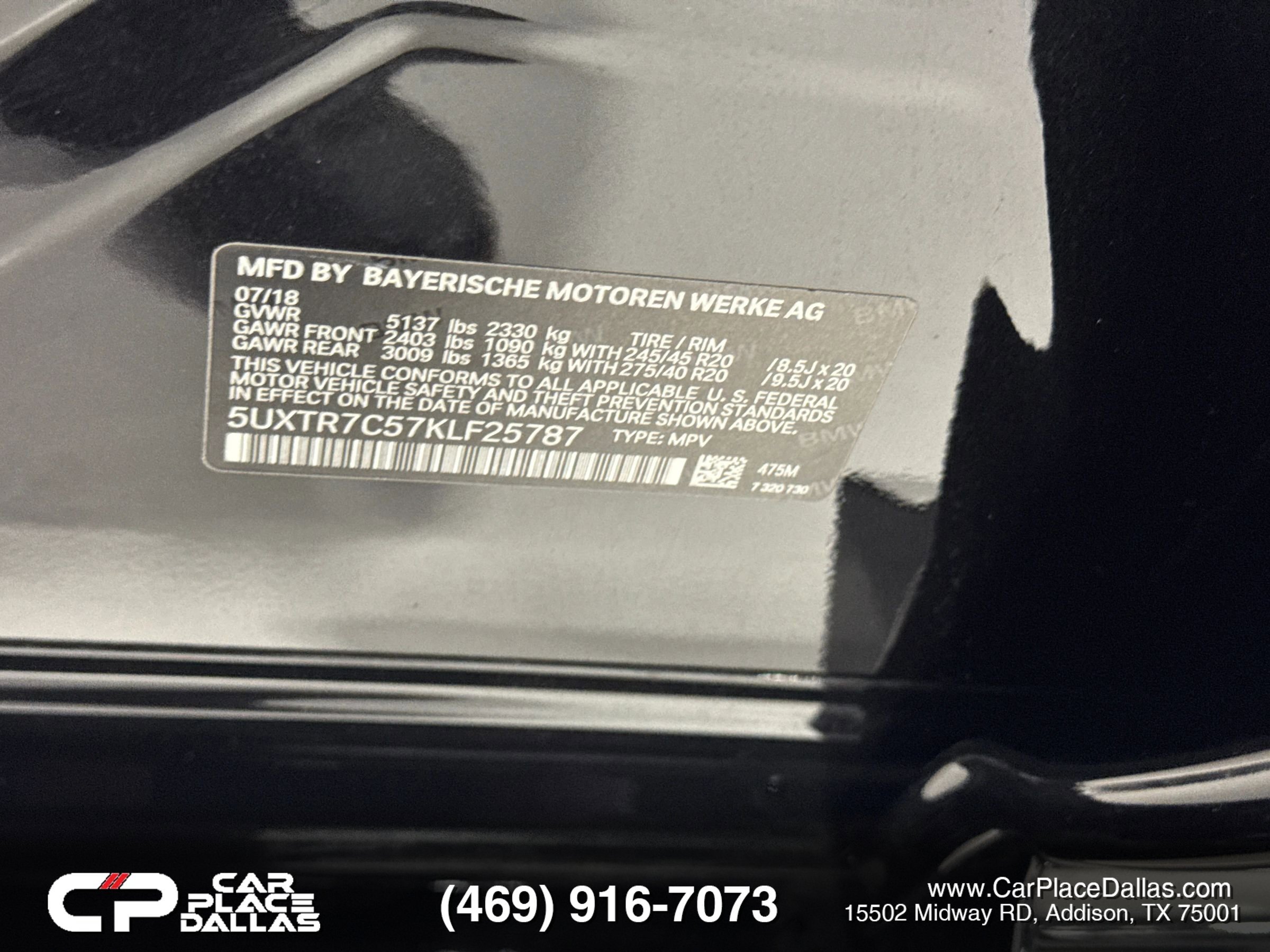 Used 2019 BMW X3 sDrive30i w/ M Sport Package image 47