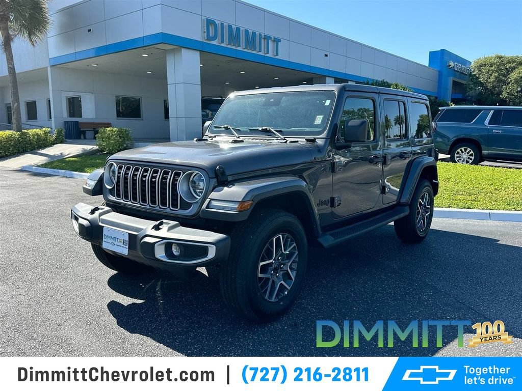 Used 2025 Jeep Wrangler Unlimited Sahara AWD/4WD image 1