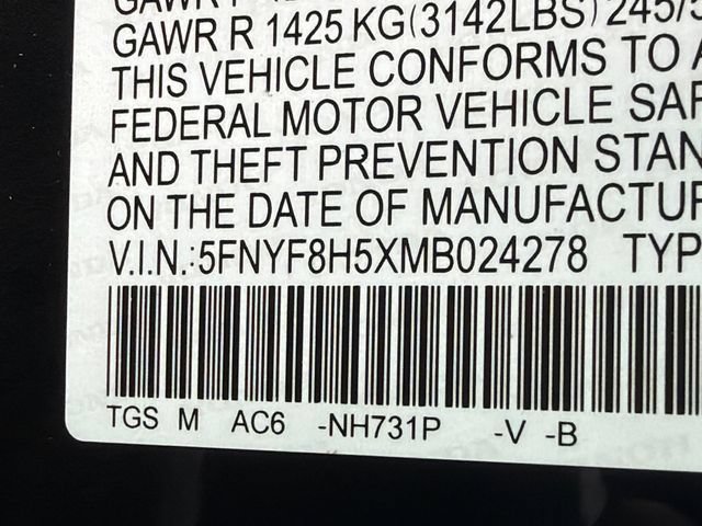 Used 2021 Honda Passport EX-L image 34