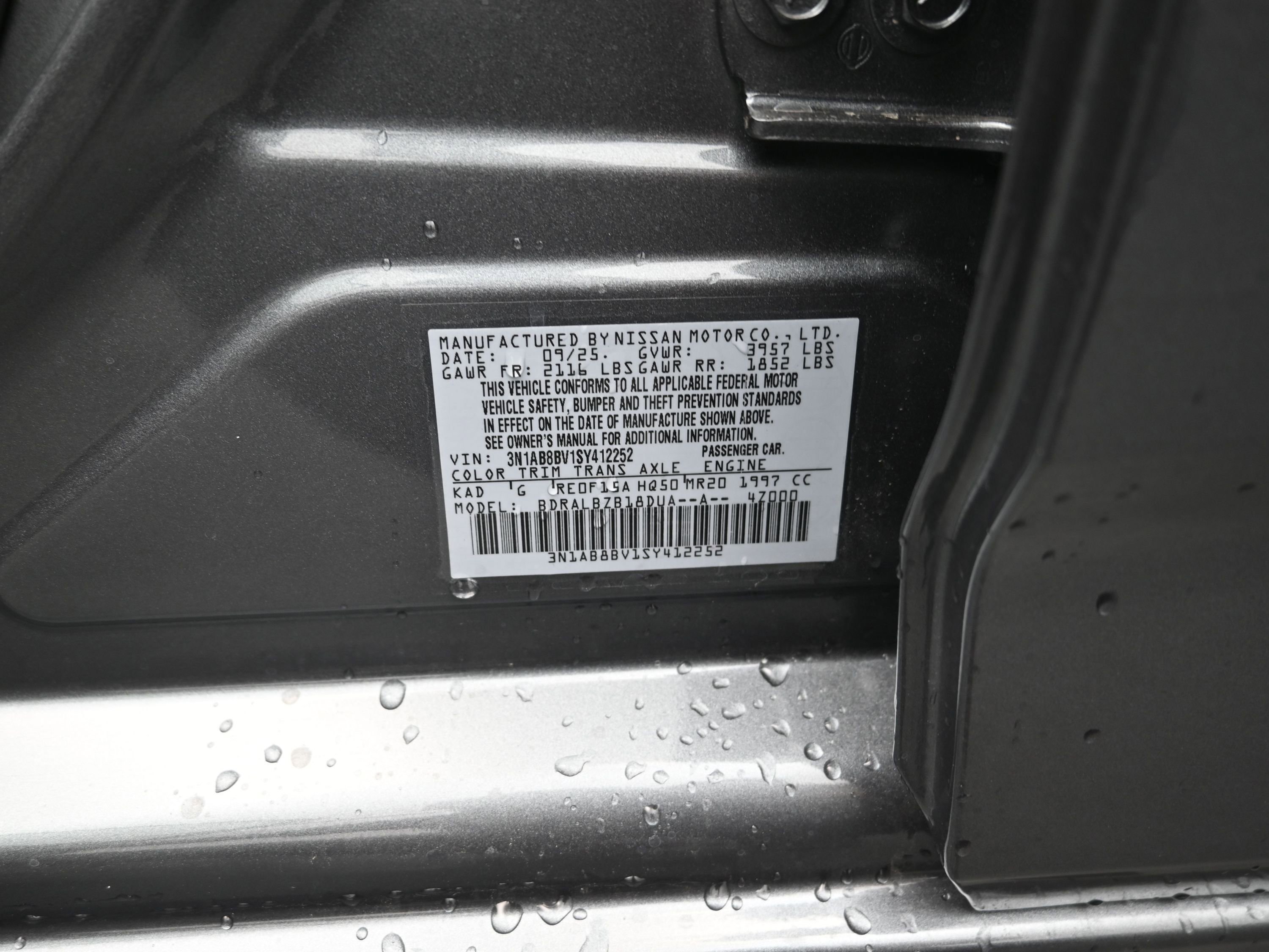 New 2025 Nissan Sentra S image 10