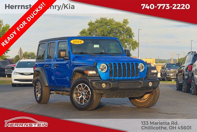 Used 2024 Jeep Wrangler Sport S image 1