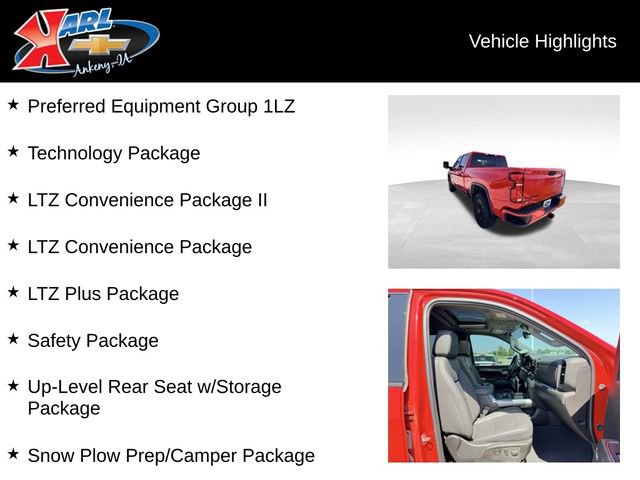 Certified 2024 Chevrolet Silverado 2500 LTZ w/ LTZ Plus Package AWD/4WD image 2
