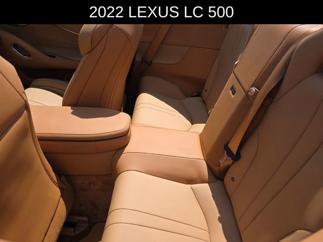 Used 2022 Lexus LC 500 Convertible w/ Touring Package RWD image 16