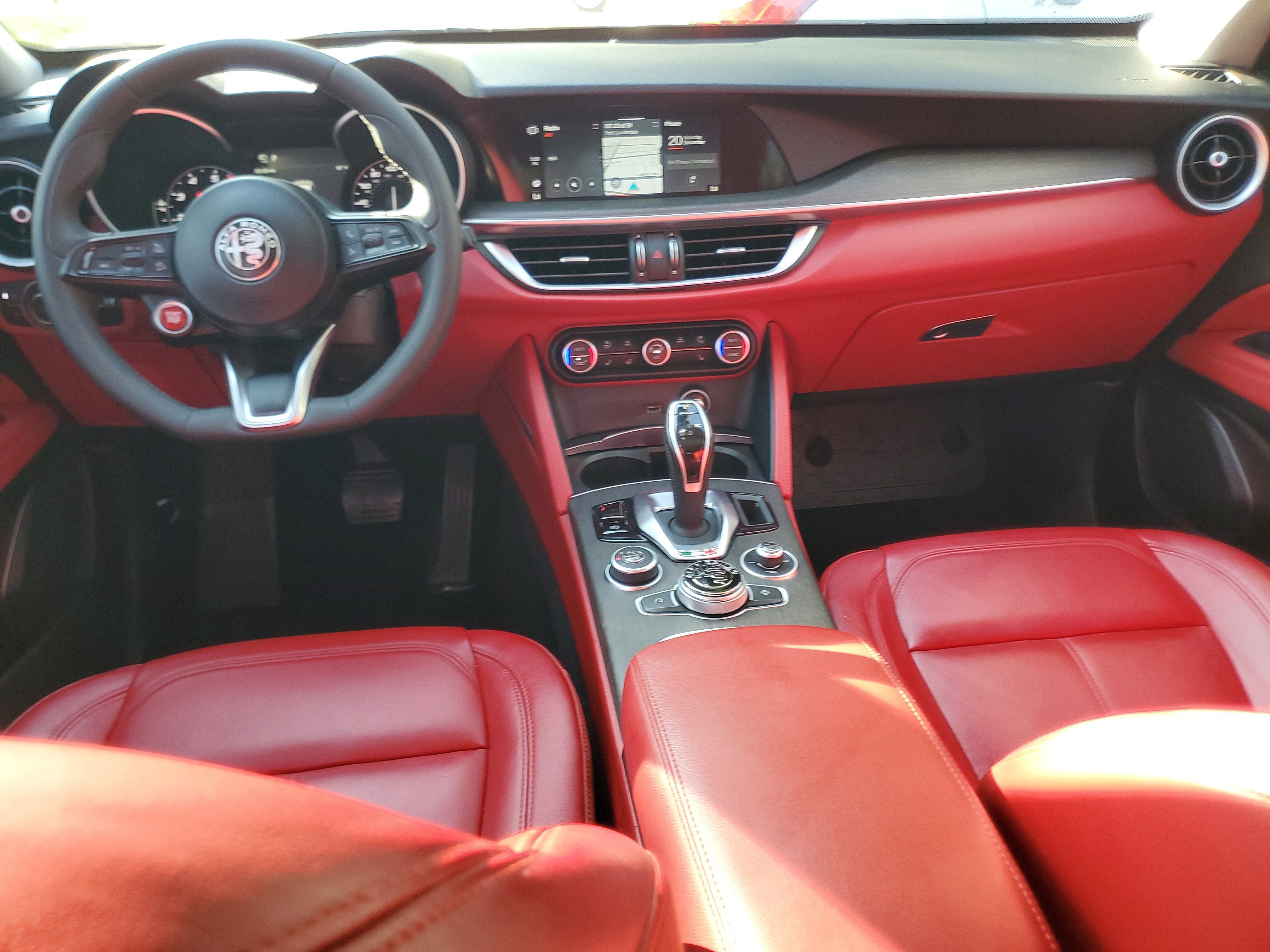 Used 2021 Alfa Romeo Stelvio Ti w/ Nero Edizione image 14