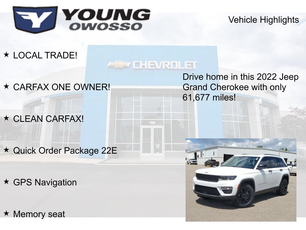 Used 2022 Jeep Grand Cherokee Limited AWD/4WD image 7