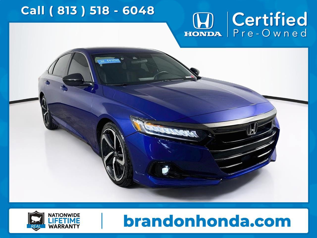 Certified 2022 Honda Accord Sport