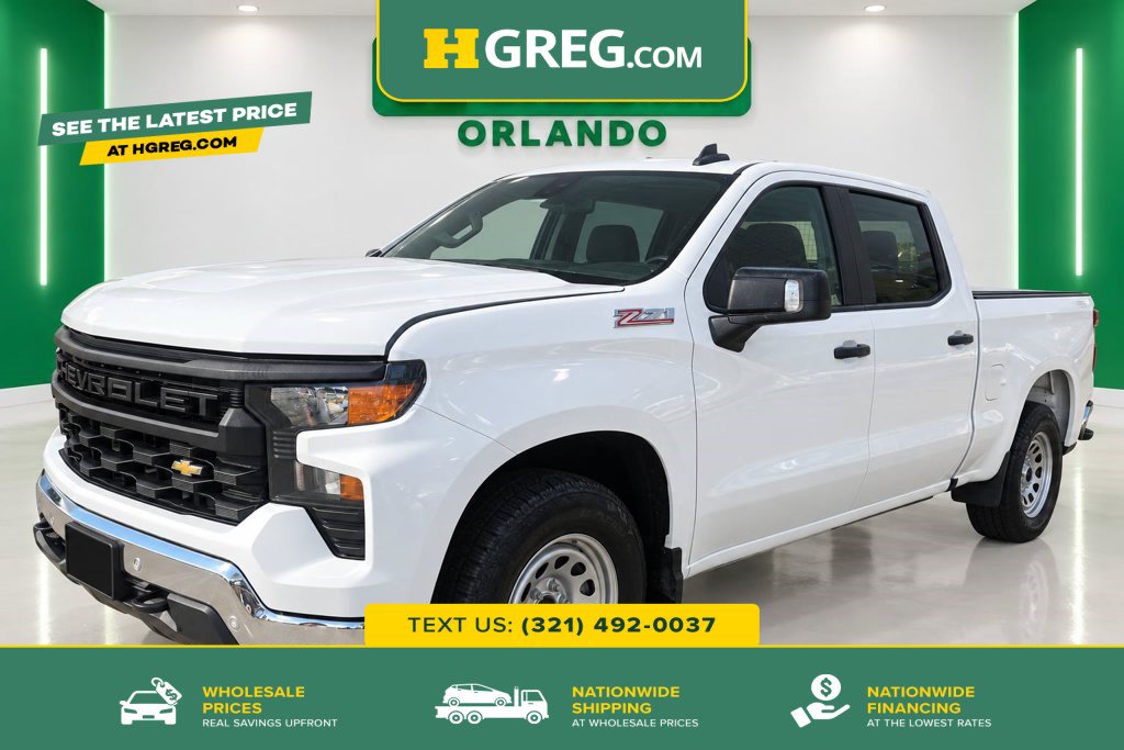 Used 2024 Chevrolet Silverado 1500 W/T w/ WT Value Package AWD/4WD image 1