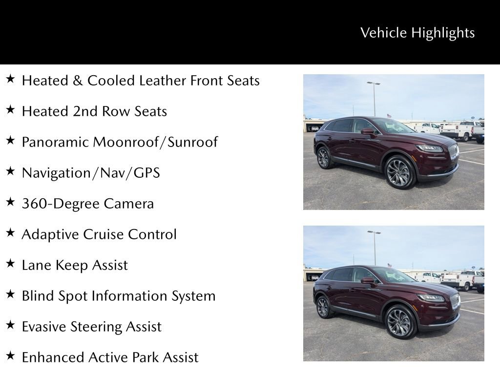 Used 2023 Lincoln Nautilus Reserve w/ Equipment Group 201A image 33