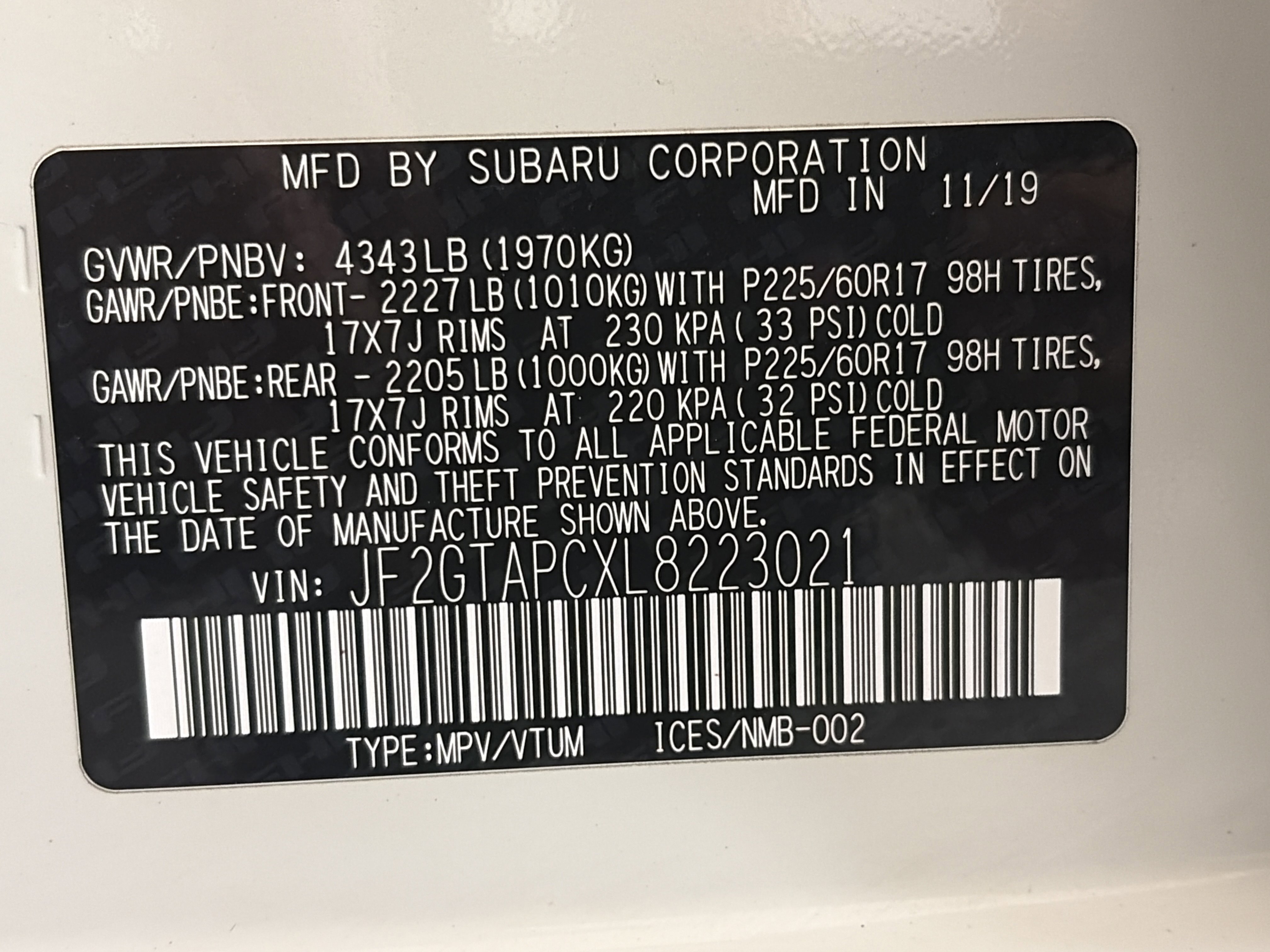 Used 2020 Subaru Crosstrek 2.0i Premium w/ Popular Package #2 image 33