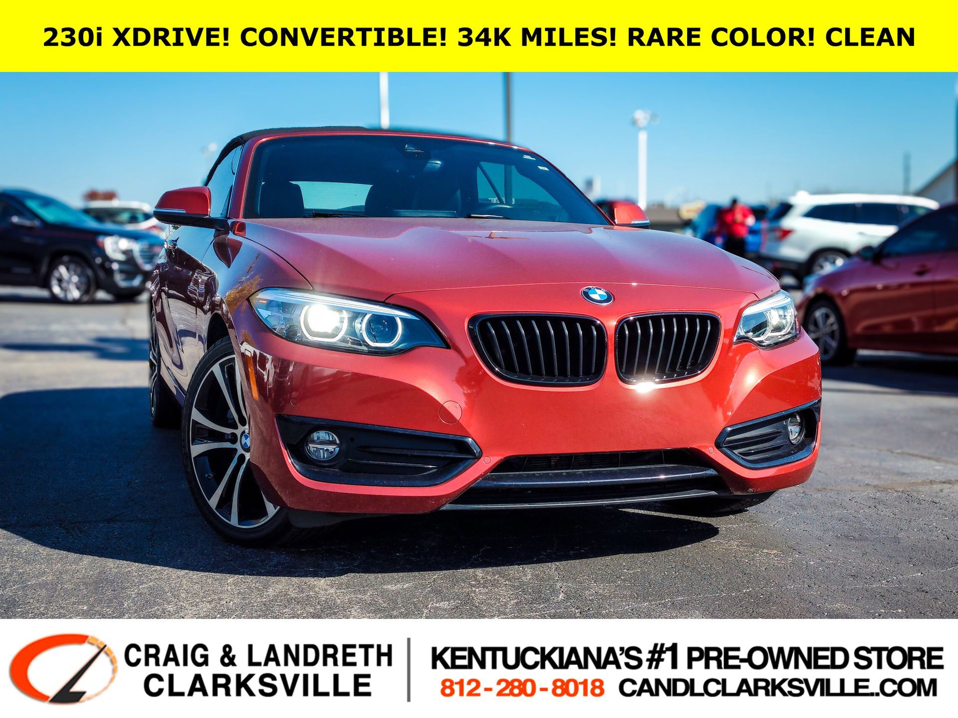 Used 2020 BMW 230i xDrive Convertible w/ Premium Package