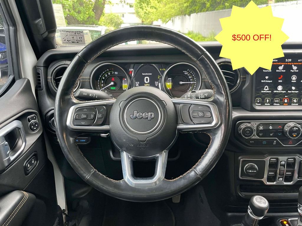 Used 2021 Jeep Wrangler Unlimited Sahara AWD/4WD image 14