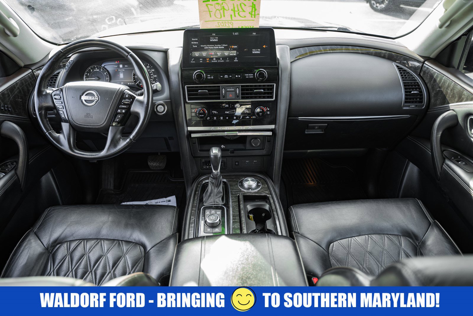 Used 2021 Nissan Armada Platinum w/ Captain's Chairs Package image 24