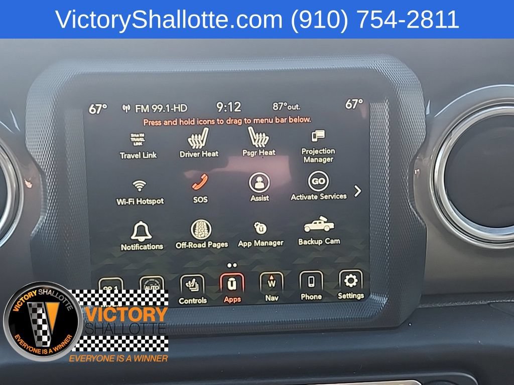 Used 2023 Jeep Gladiator Overland w/ Cold Weather Group AWD/4WD image 36