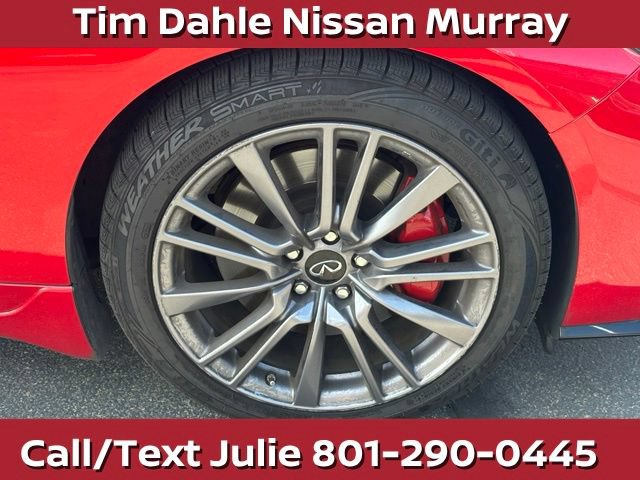Used 2023 INFINITI Q50 Red Sport 400 w/ Cargo Package AWD/4WD image 14