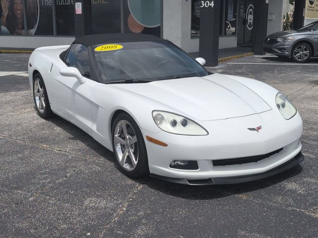Used 2008 Chevrolet Corvette Convertible w/ Preferred Equipment Group RWD image 3