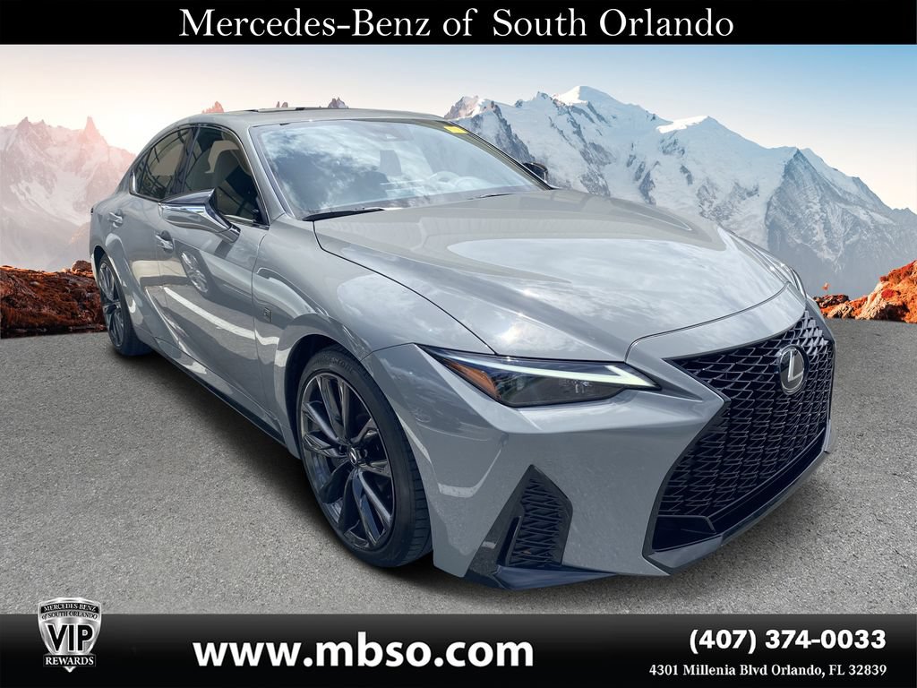 Used 2025 Lexus IS 350 F Sport w/ Accessory Package