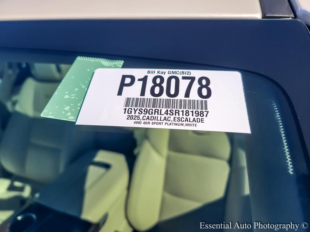 Used 2025 Cadillac Escalade Sport Platinum image 28