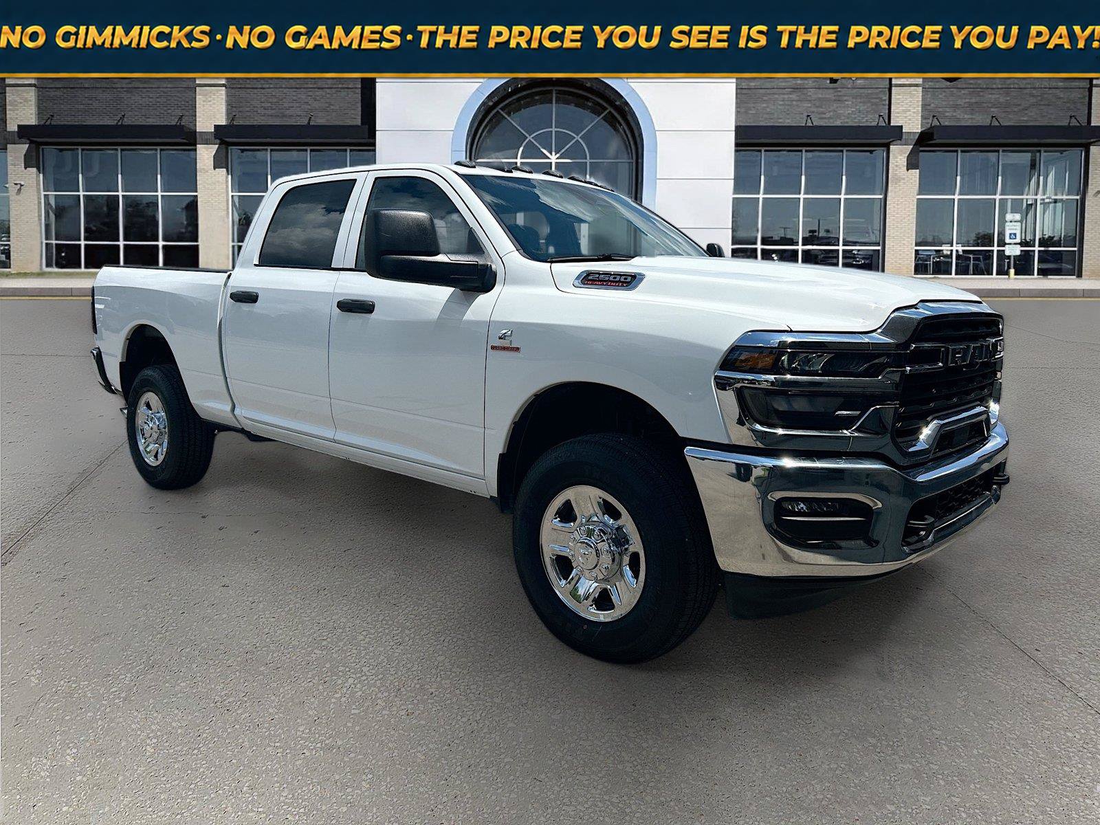 New 2026 RAM 2500 Tradesman w/ Chrome Appearance Group