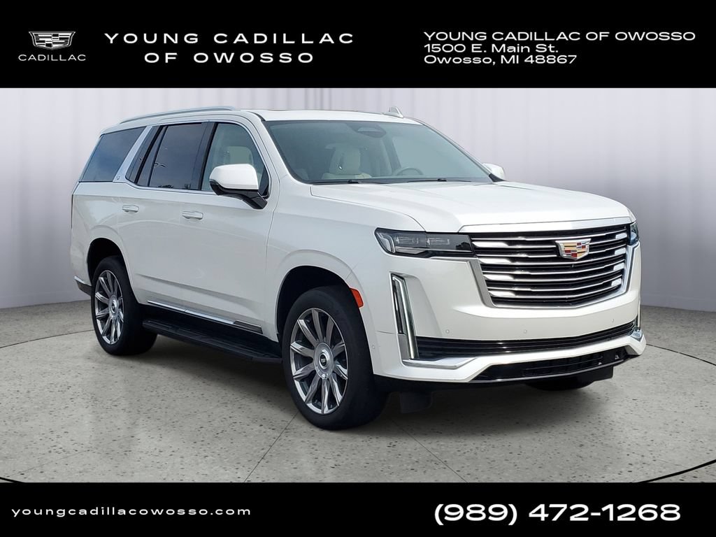 Used 2023 Cadillac Escalade Premium Luxury Platinum w/ Heavy-Duty Trailer Package AWD/4WD image 2