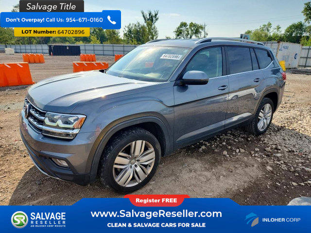 Used 2019 Volkswagen Atlas SE w/ Towing Package FWD image 1