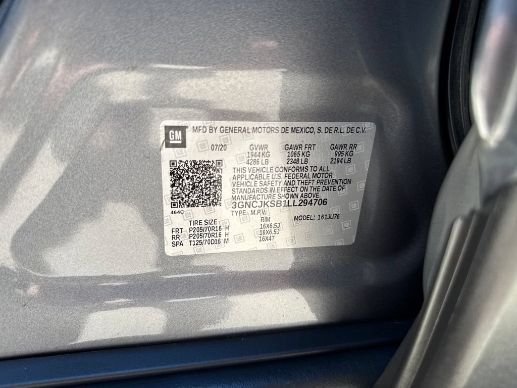 Used 2020 Chevrolet Trax LS FWD image 29